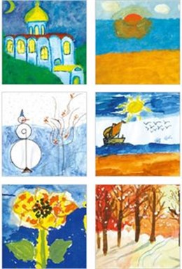 Art by children with cancer