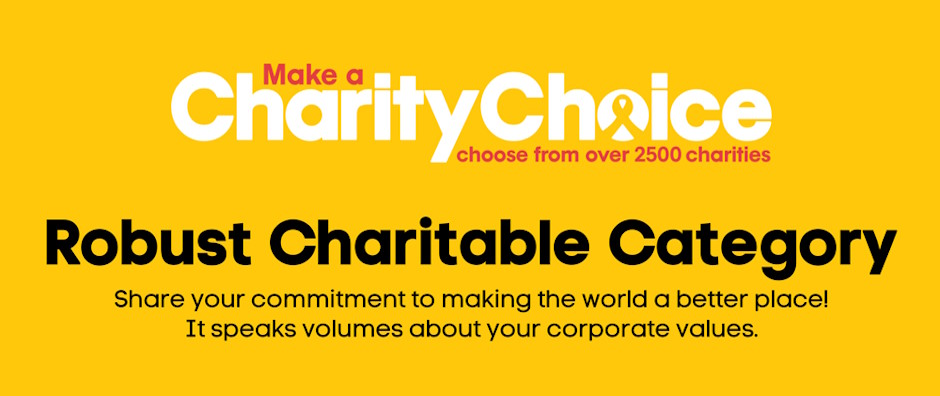 CharityChoice Robust Charitable Category